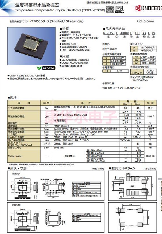 KT7050 1