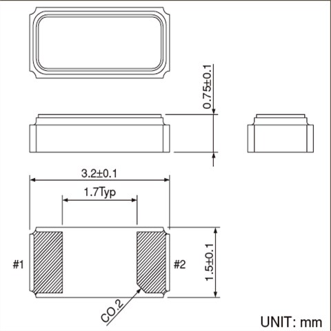 精工晶振,贴片晶振,SC-32S晶振,Q-SC32S03220C5AAE晶振