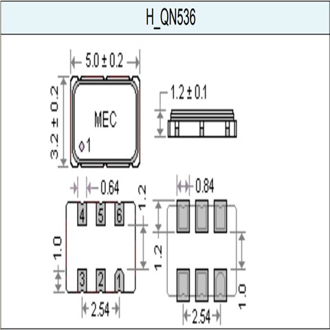 MERCURY晶体,玛居礼晶振,HPQN536压电晶振