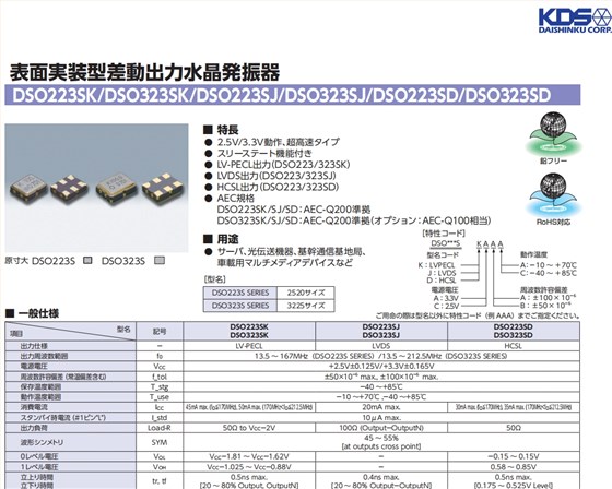 DSO223SK DSO323SK DSO223SJ DSO323SJ DSO223SD DSO323SD 1