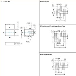 SiT1534,SiT1534AI-J4-D14-32.768,SiTime可编程晶振,32.768KHZ,2012mm