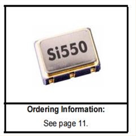 550CJ22M5790DG,Si550贴片晶振,22.579 MHz,550CM22M5790DG