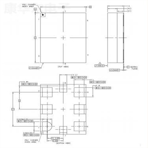 544BCAB000126CCG,20MHz,差分晶振LVDS,Skyworks贴片晶振Si544