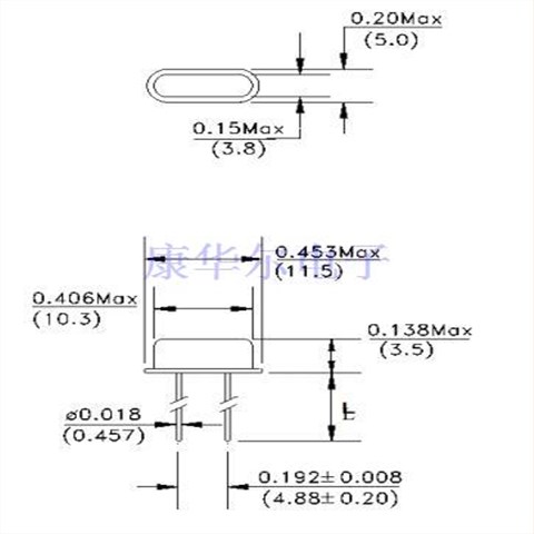 ABL系列晶振,Abracon晶体,ABL-20.000MHZ-B2,HC-49/US晶振