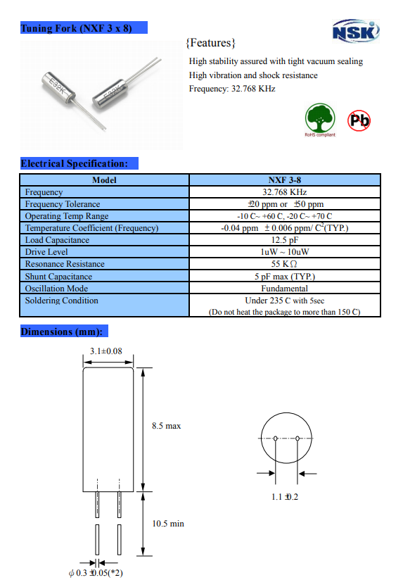 NXF 3-8